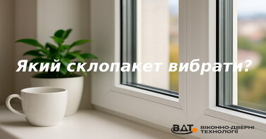 Який склопакет вибрати для пластикового вікна