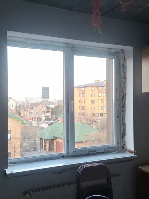 Житлове вікно WDS 76 AD після встановлення за програмою єВідновлення.