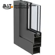 Зразок вікна рама стулка EKIPAZH AluLight C45