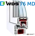 WDS 76 MD у розрізі: посилене армування й герметичність для нашого клімату