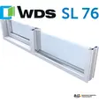 WDS SL 76: конструкція розсувного ПВХ-профілю з багатокамерною рамою та ущільненнями