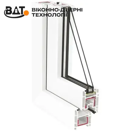 Зразок рама стулка REHAU EURO 60