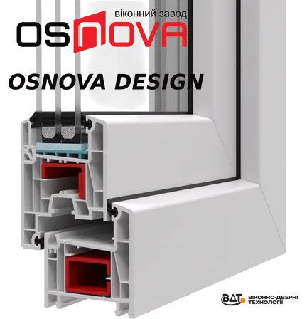 Кутник пластикового вікна OSNOVA design