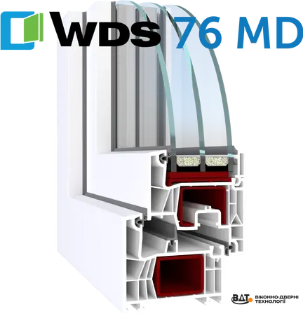 WDS 76 MD у розрізі: посилене армування й герметичність для нашого клімату