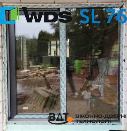 Монтаж розсувної системи WDS SL 76 — рівний притиск, акуратні шви по периметру